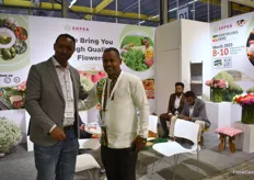 Tewodros Zewdie of EHPEA and Sintayehu Keverde of Afri Flower, grows gypso, roses ans spray roses.  Also from March 8-10 theHhortiflora Expo will take place in Addis Ababa, Ethiopia.